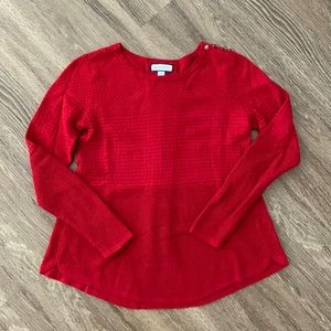 Charter Club Red Sweater - Women’s Size Small